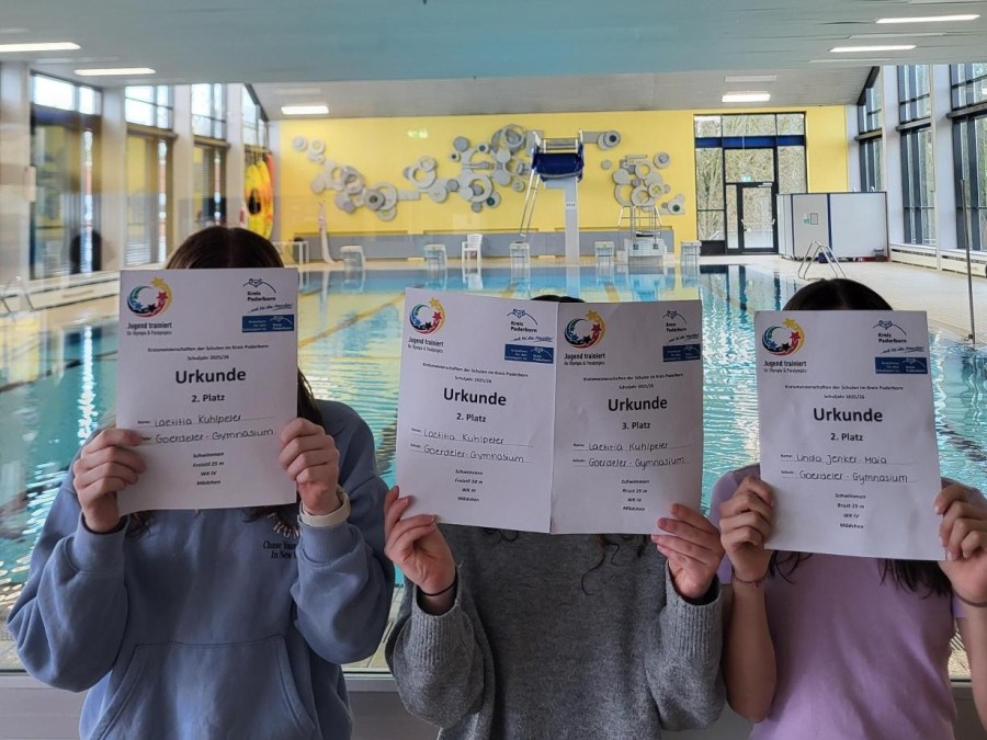 Vier Top-Platzierungen bei den Kreismeisterschaften im Schwimmen